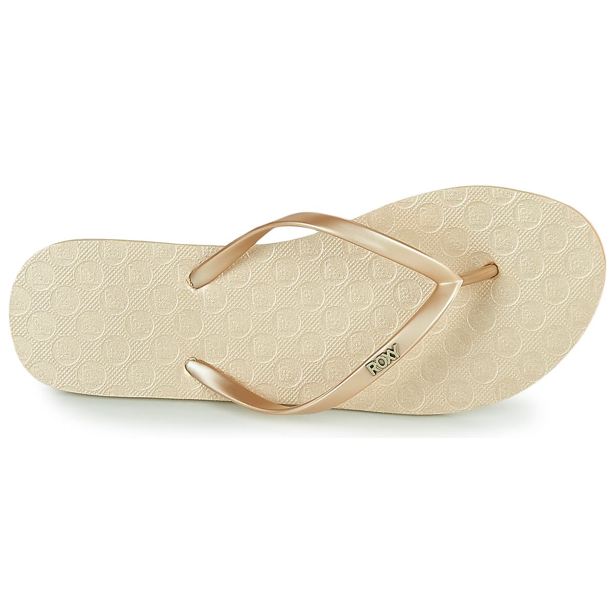 Women's Flip Flops Roxy Gold