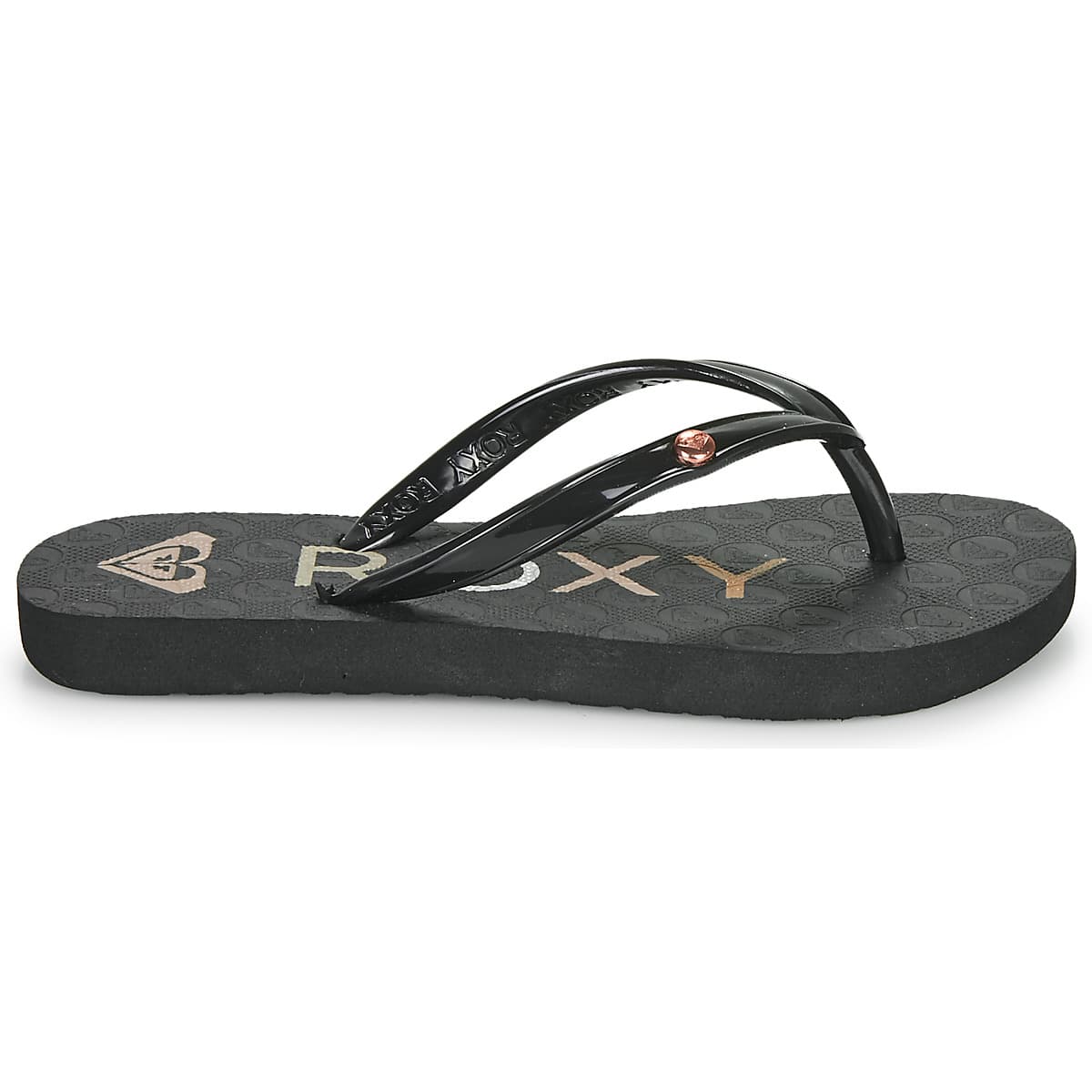 Girls' Flip Flops Roxy Black