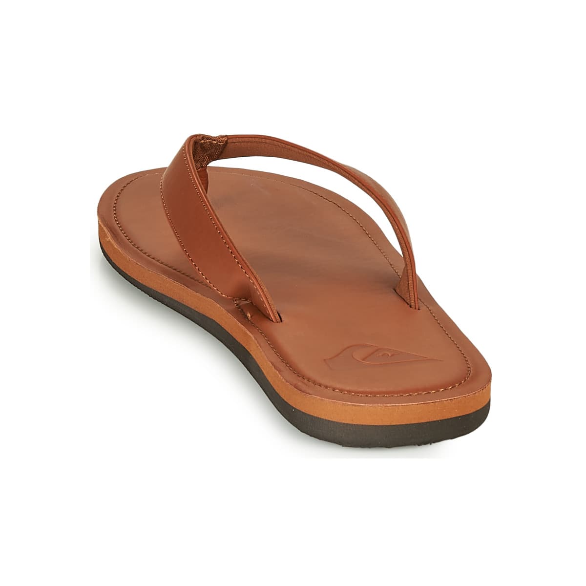 Men's Flip Flops Quiksilver Brown