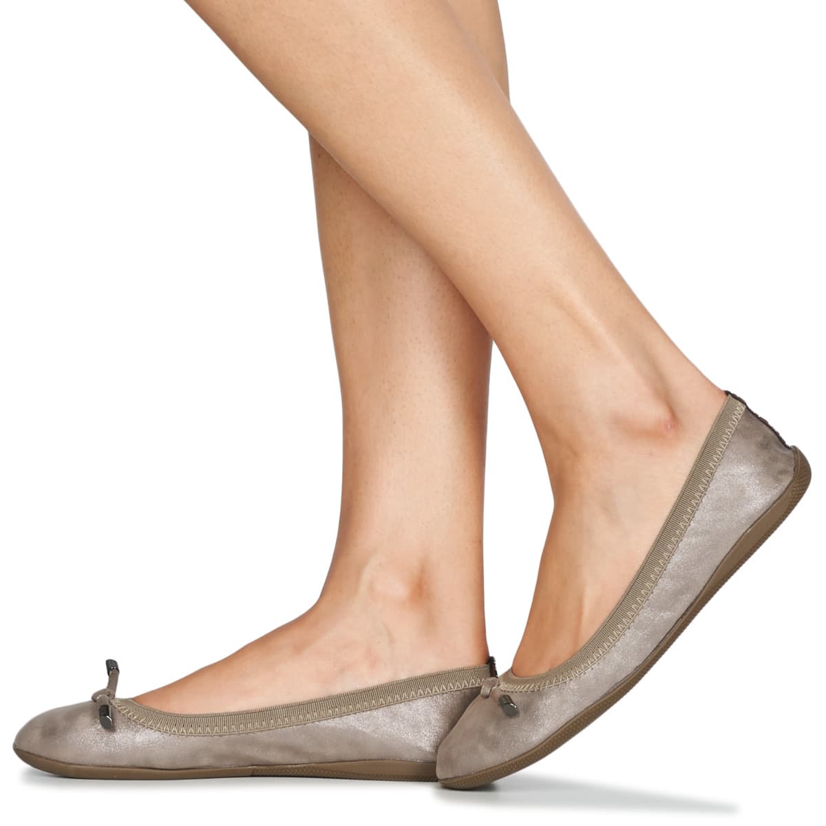 Women's Ballet Flats Les Petites Bombes Gold