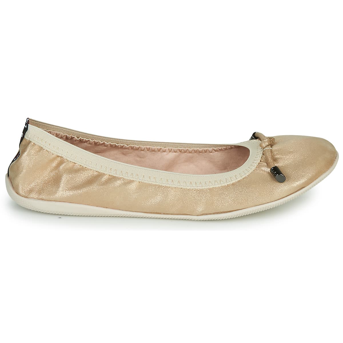 Women's Ballet Flats Les Petites Bombes Gold
