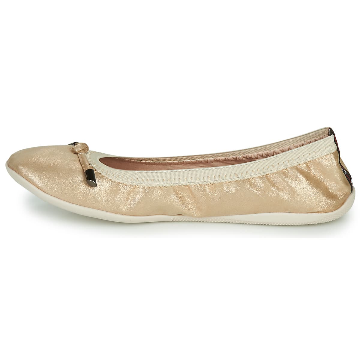 Women's Ballet Flats Les Petites Bombes Gold