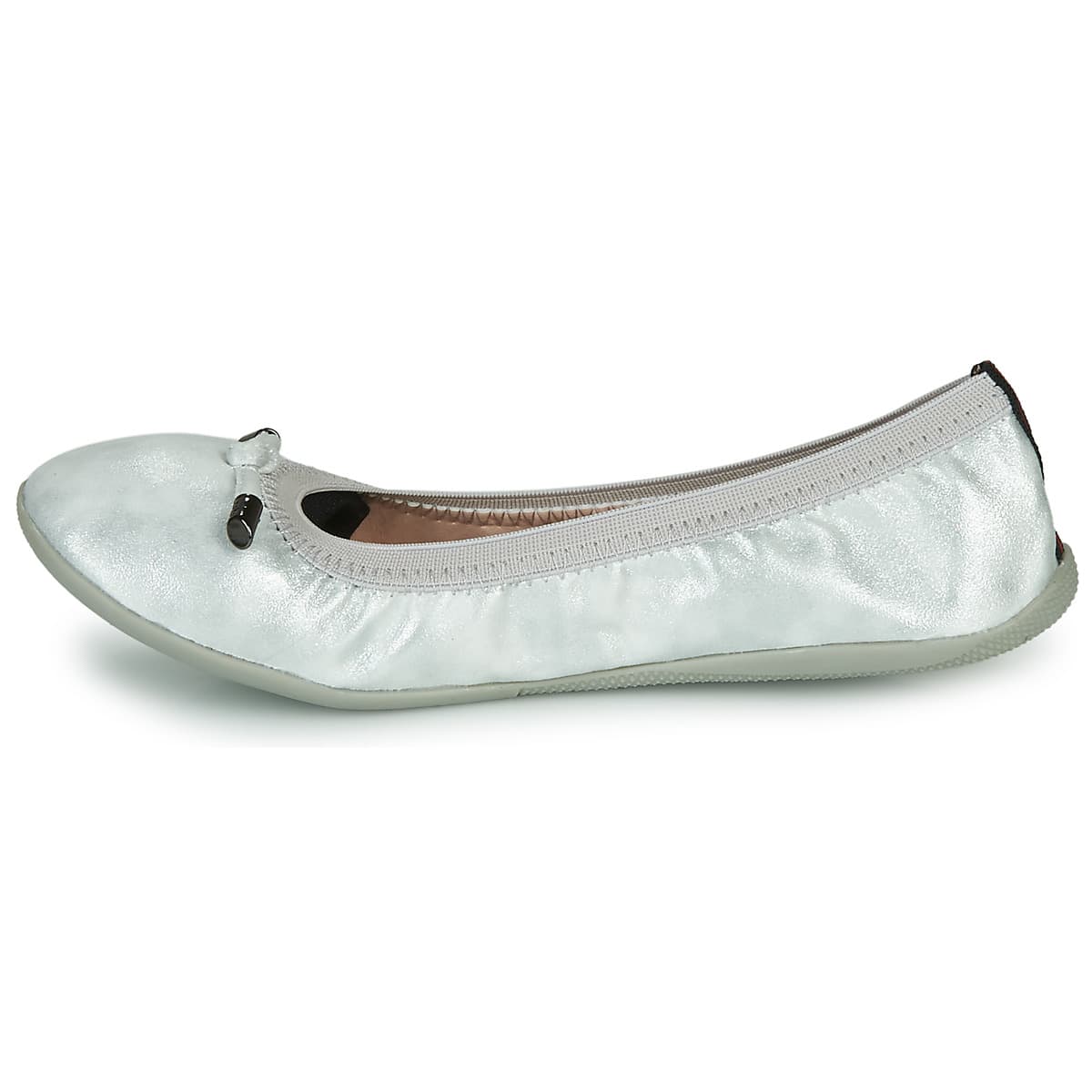 Women's Ballet Flats Les Petites Bombes Silver