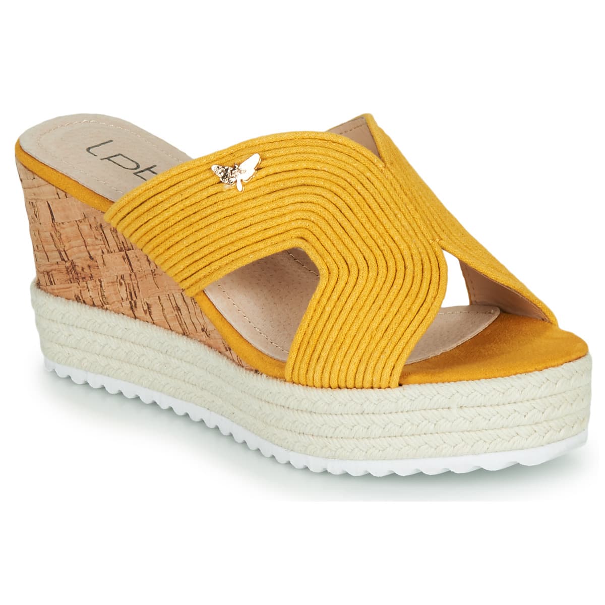 Women's Mules Les Petites Bombes Yellow