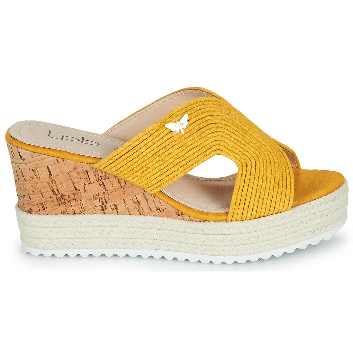 Women's Mules Les Petites Bombes Yellow