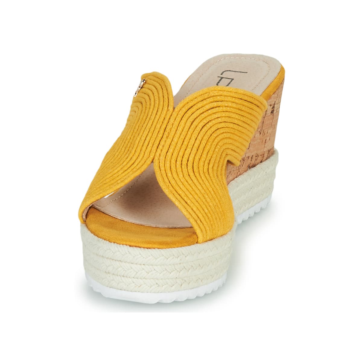 Women's Mules Les Petites Bombes Yellow