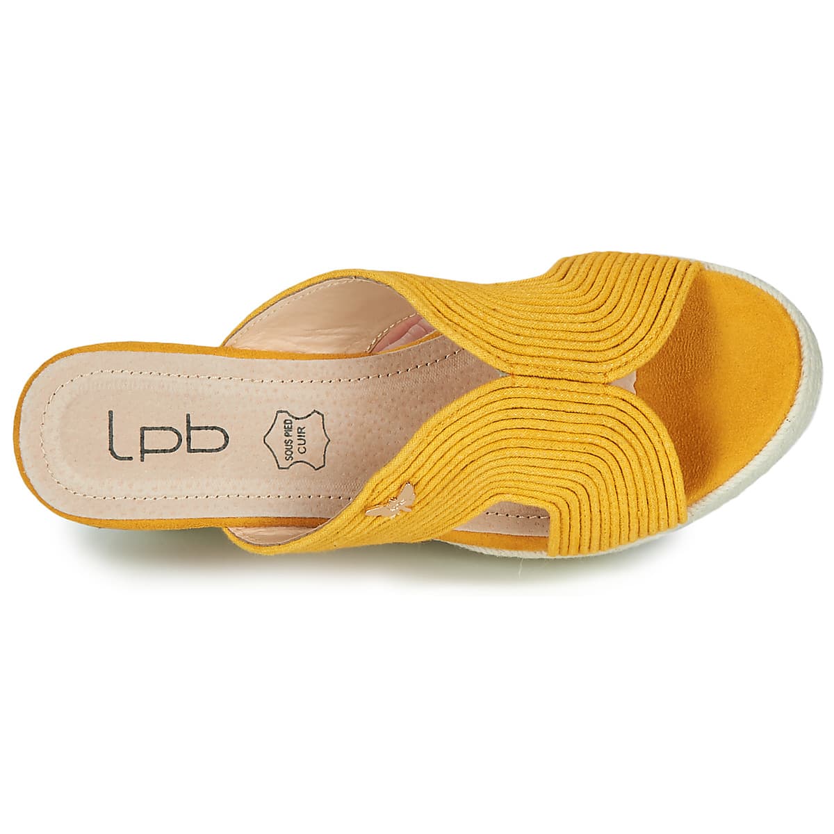 Women's Mules Les Petites Bombes Yellow