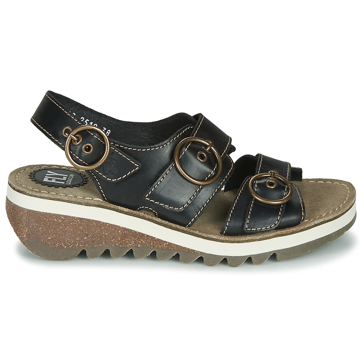 Women's Platforms Fly London Black