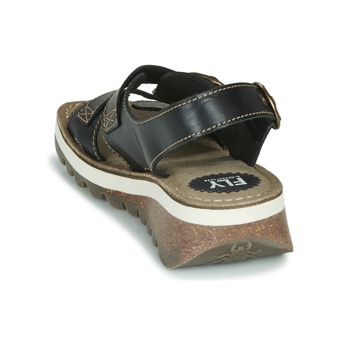 Women's Platforms Fly London Black