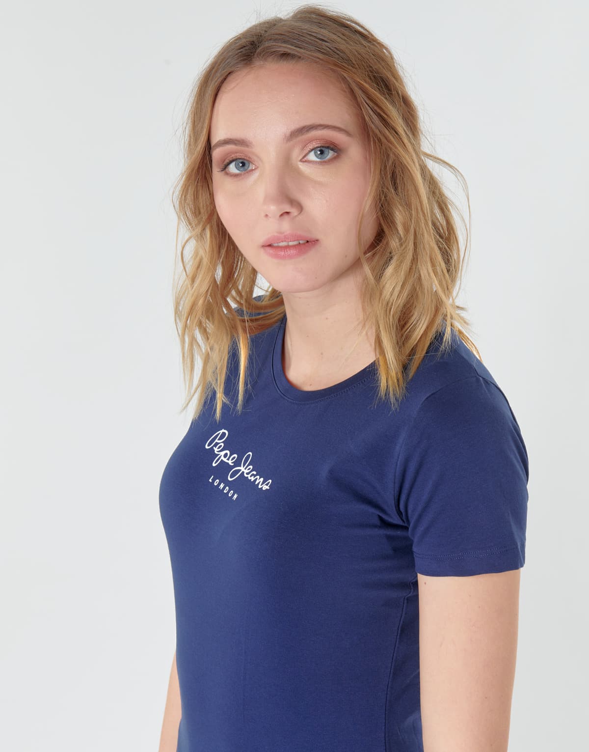 Women's T-Shirts Pepe Jeans Blue