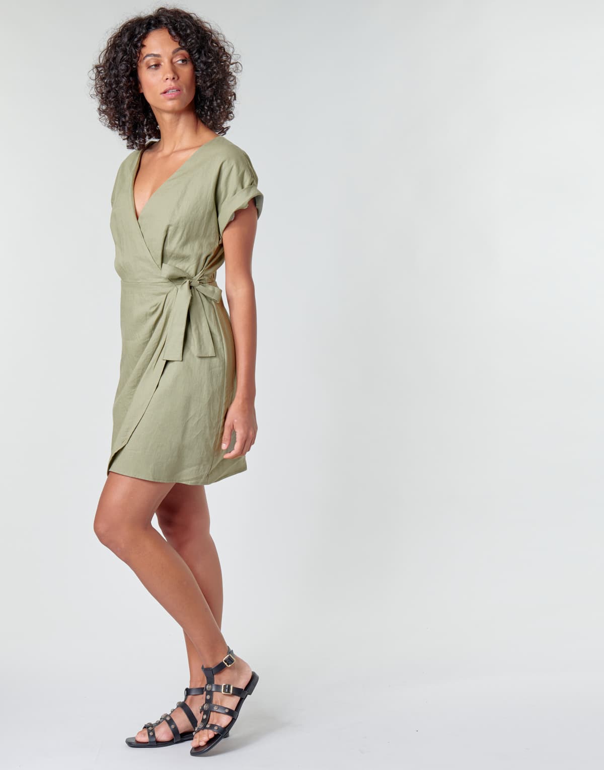 Women's Dresses Pepe Jeans Khaki