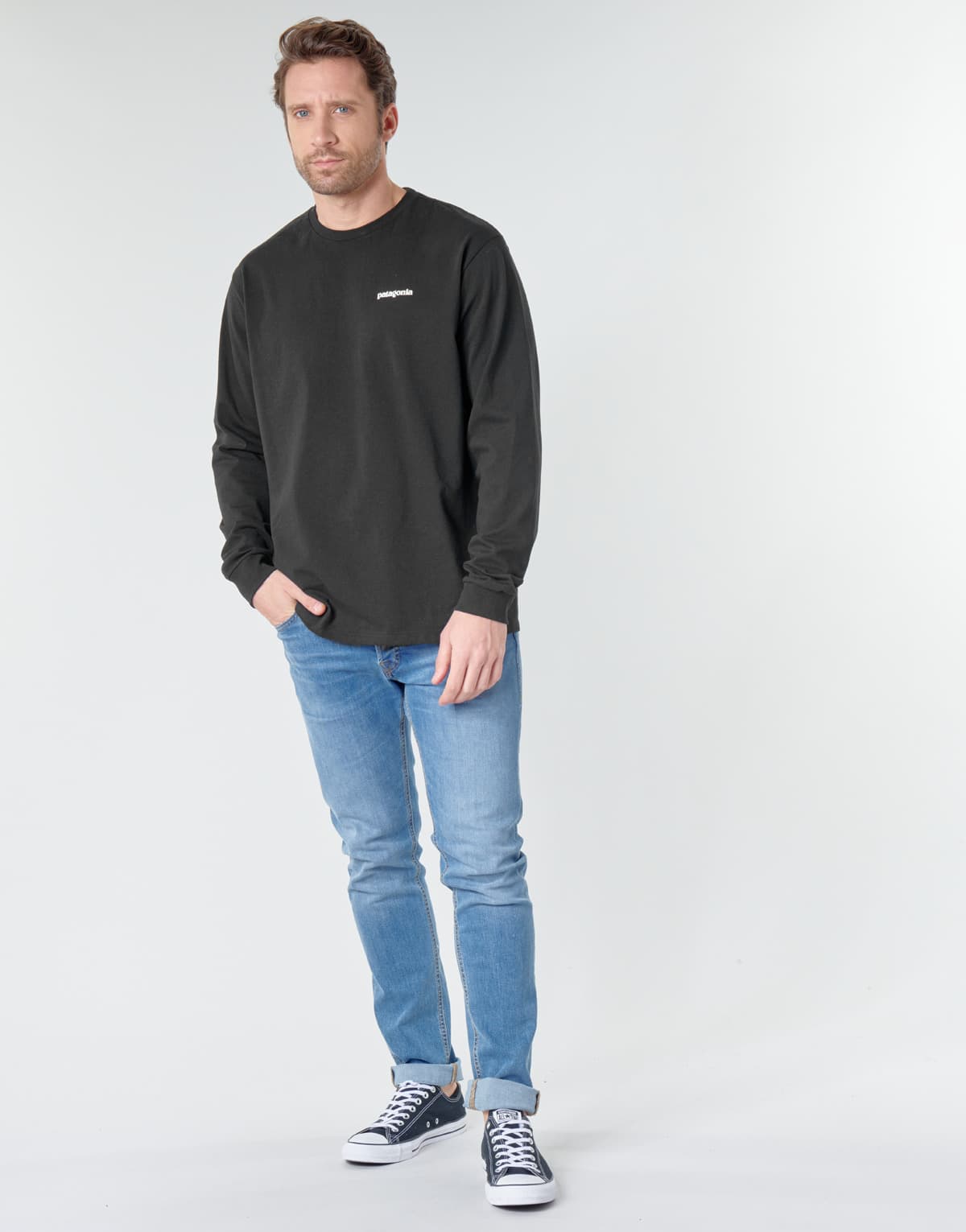 Men's T-Shirts Patagonia Black