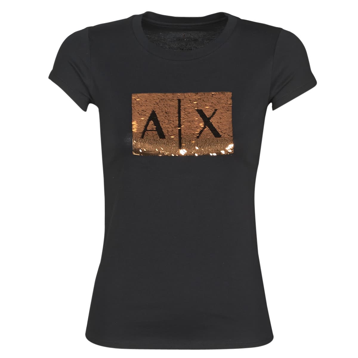 Women's T-Shirts Armani Exchange Black