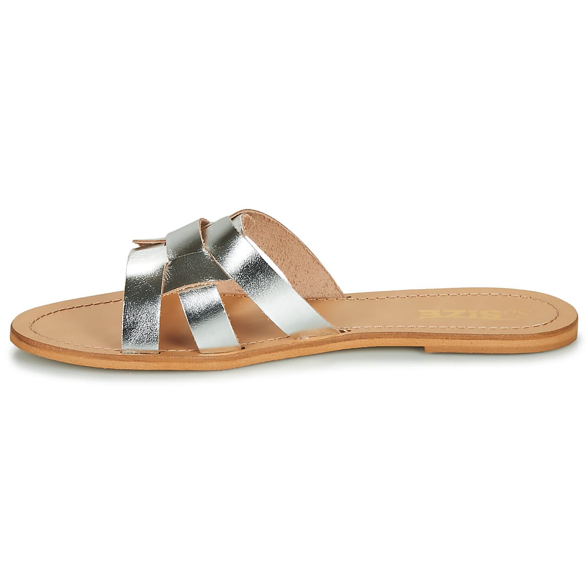 Women's Mules So Size Silver