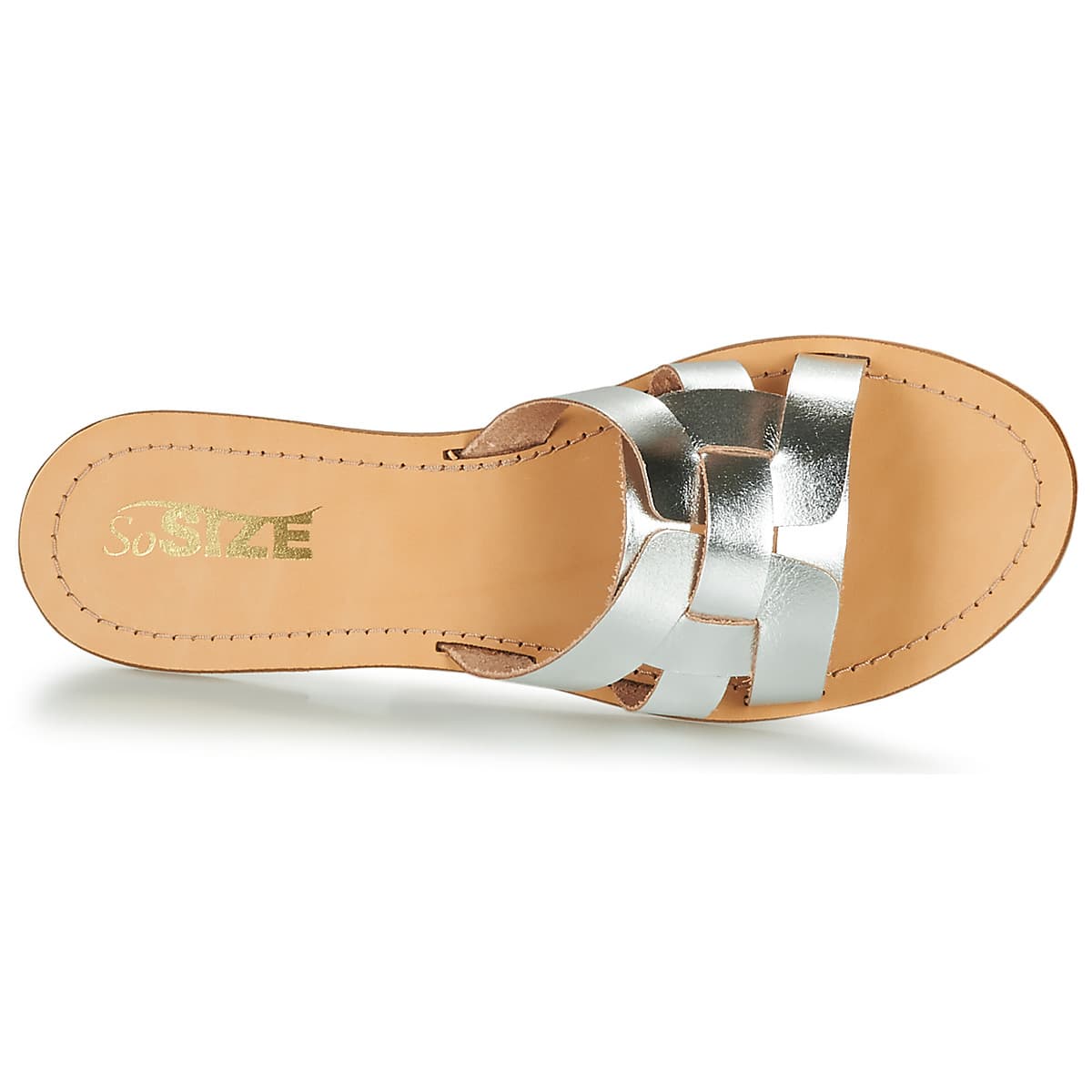 Women's Mules So Size Silver