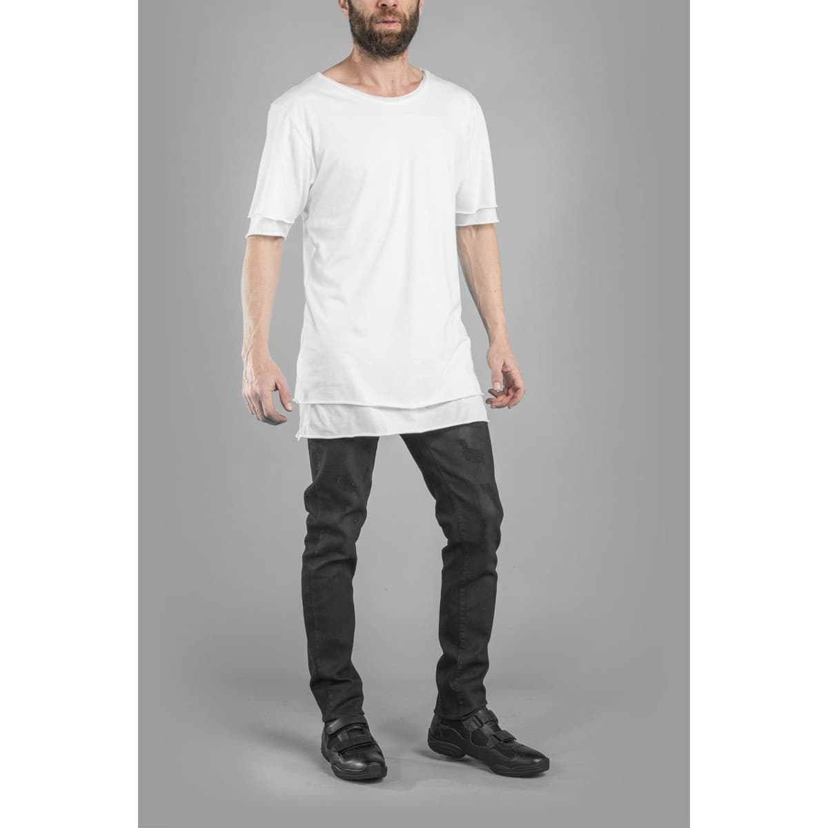 Men's T-Shirts Barbarossa Moratti White