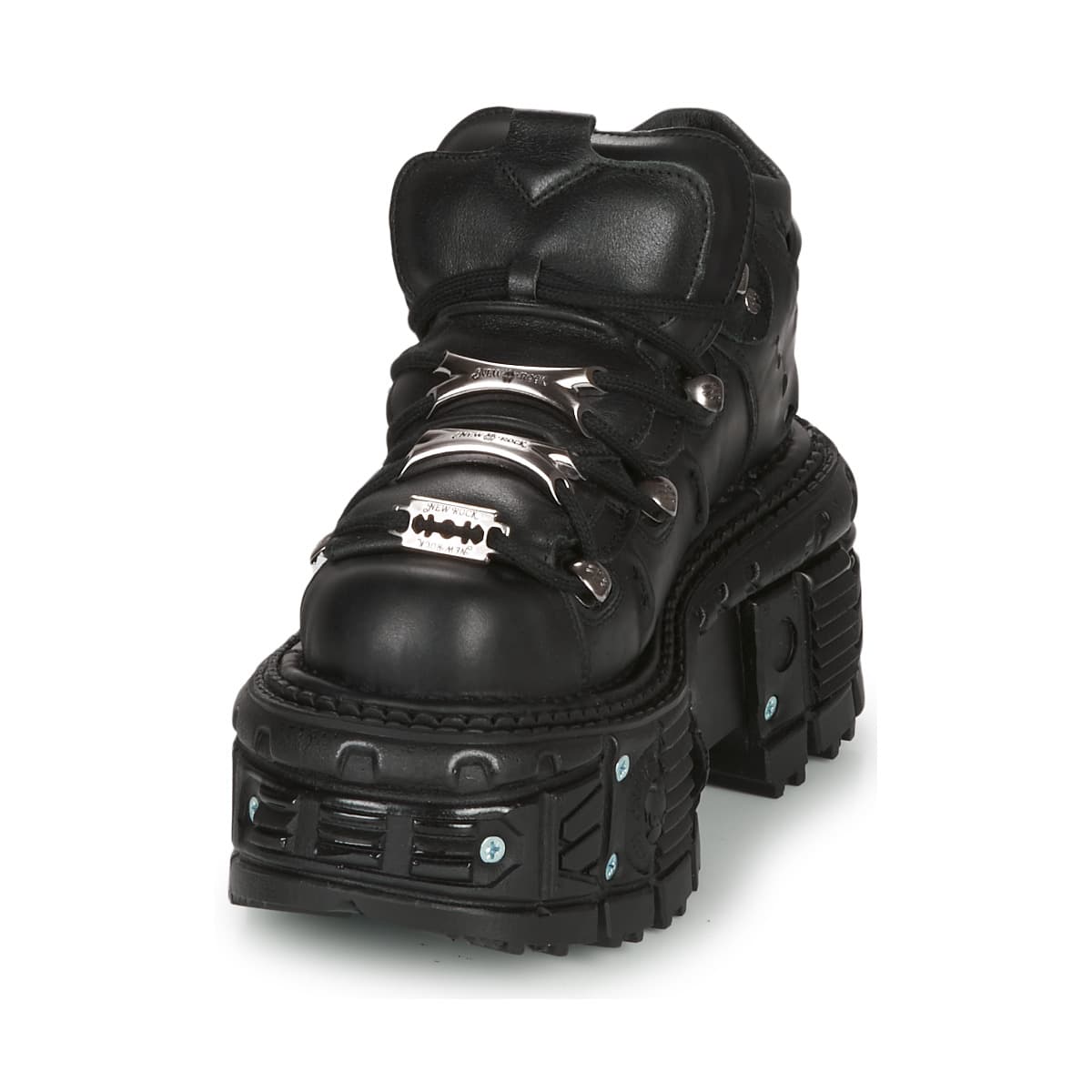 Women's Derby Shoes New Rock Black