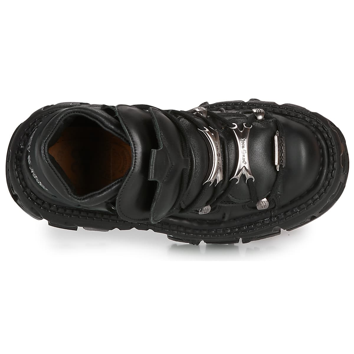 Women's Derby Shoes New Rock Black