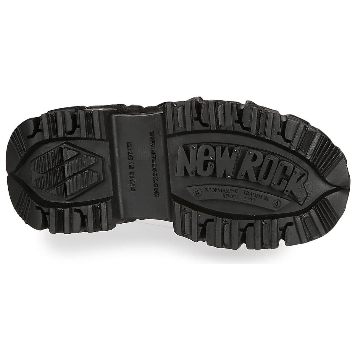 Women's Derby Shoes New Rock Black