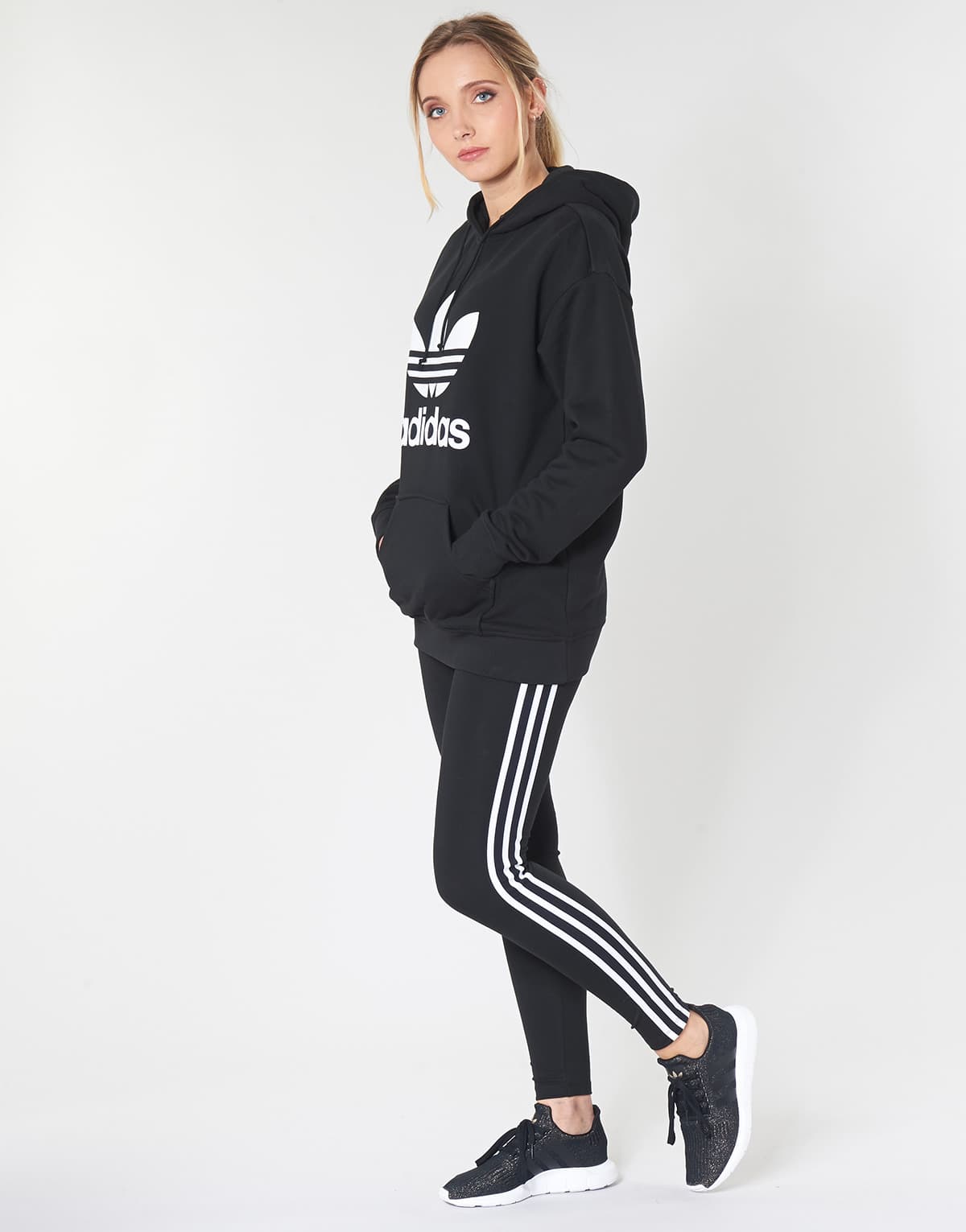 Women's Sweatshirts adidas Black
