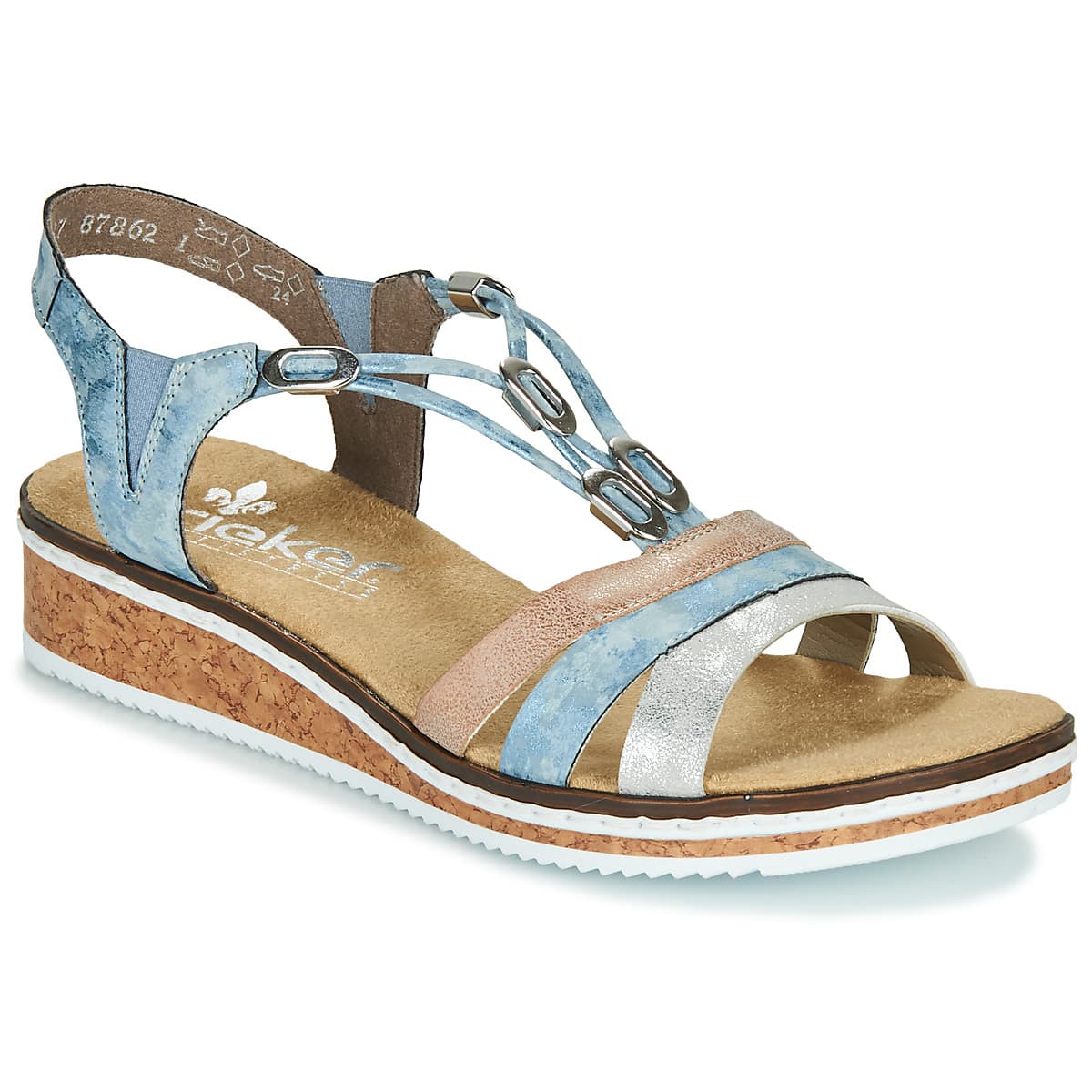 Women's Platforms Rieker Blue
