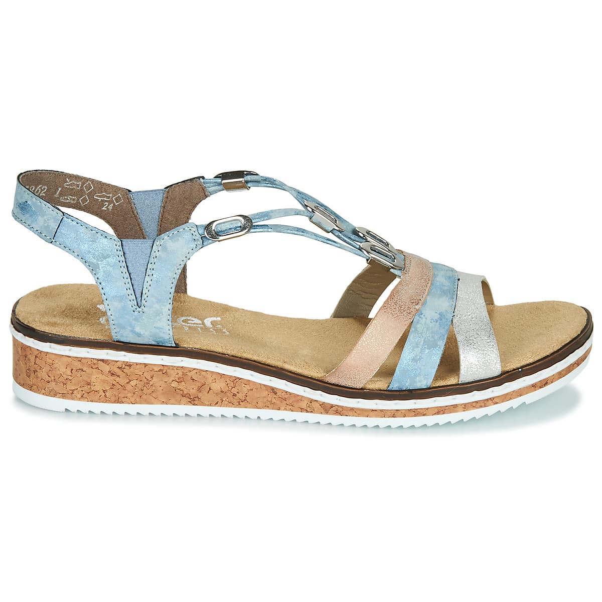 Women's Platforms Rieker Blue