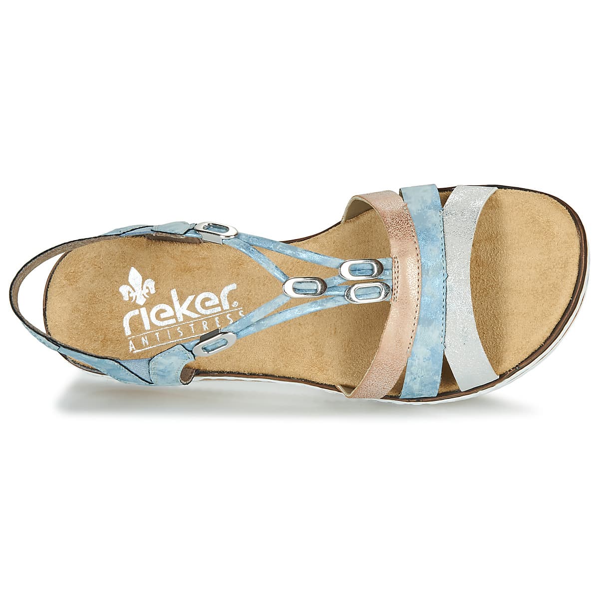 Women's Platforms Rieker Blue