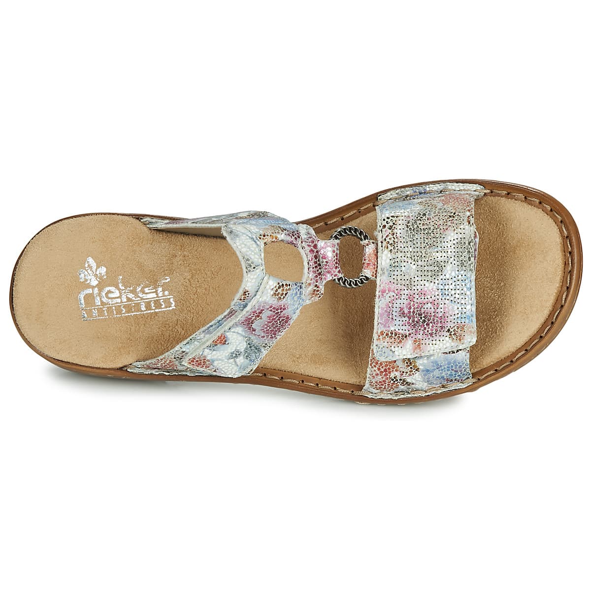Women's Mules Rieker Multicolor