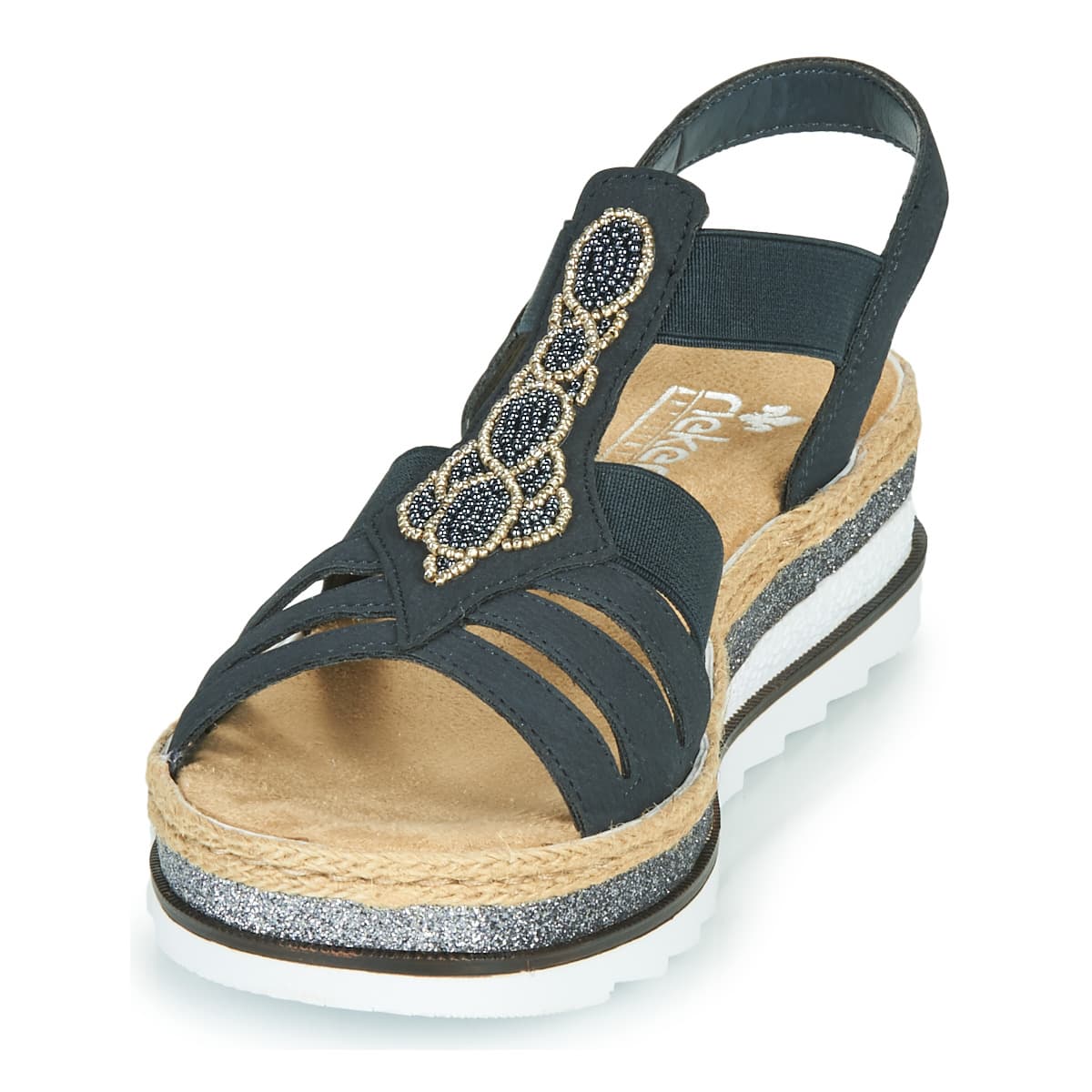 Women's Platforms Rieker Black