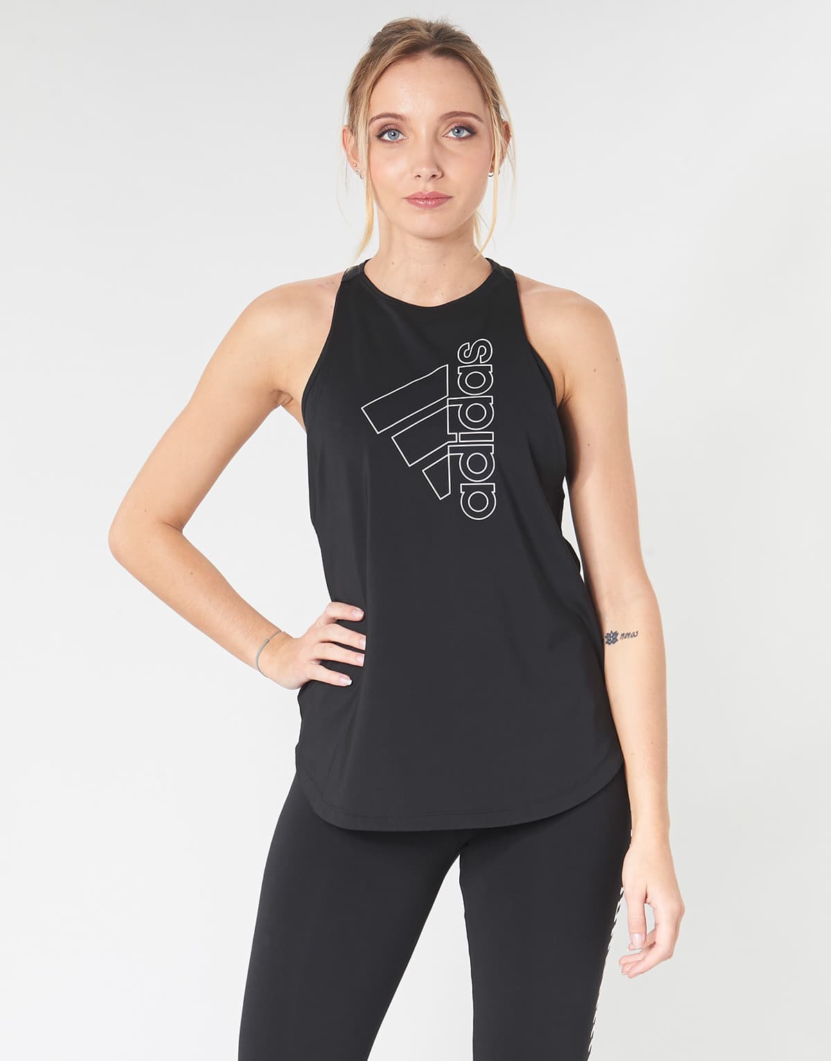 Women's Sleeveless Tops adidas Black