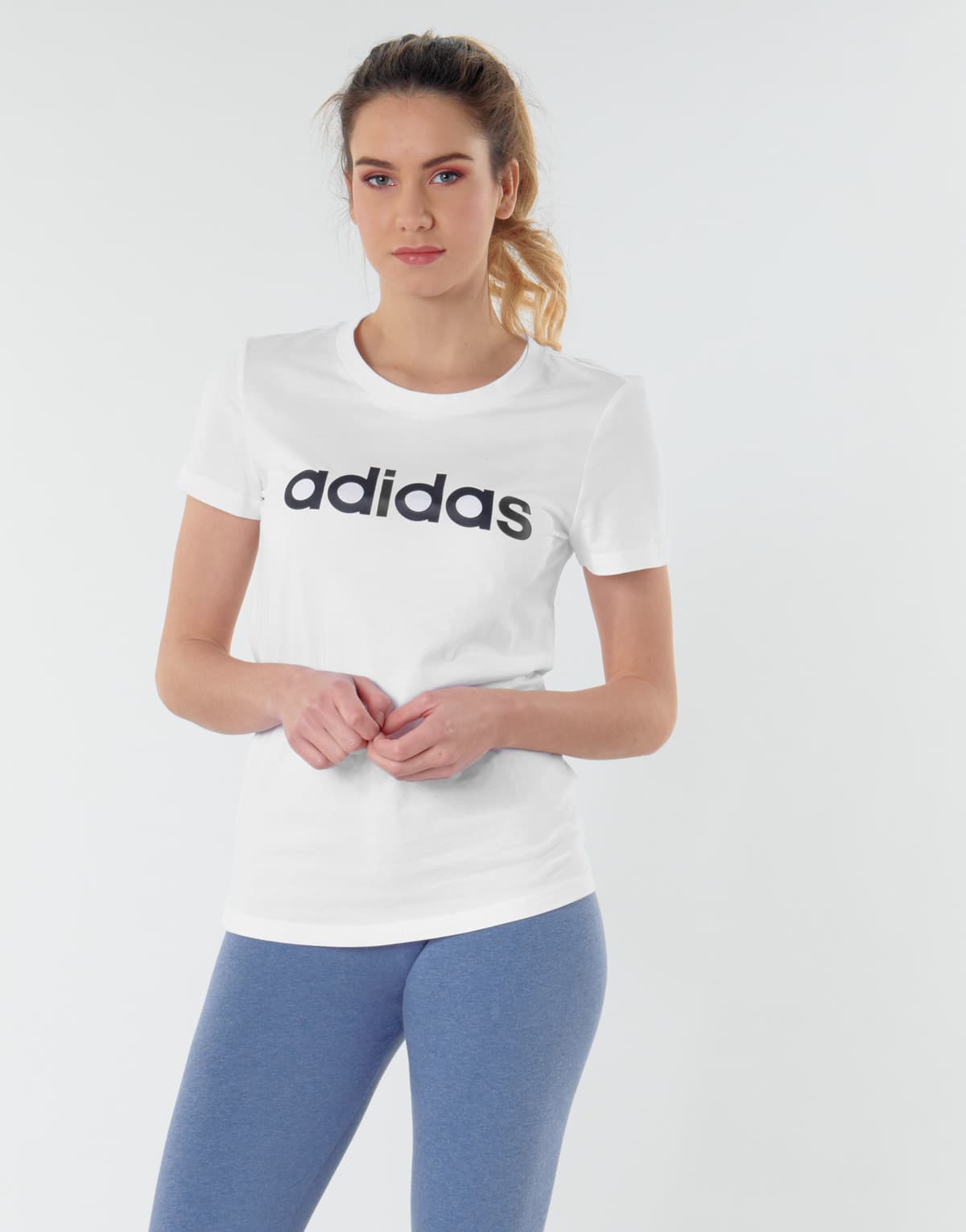Women's T-Shirts adidas White