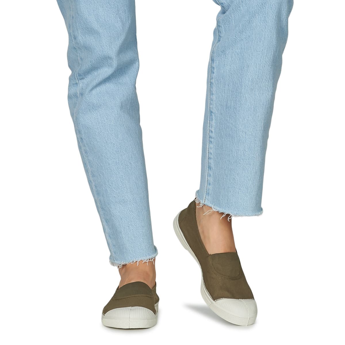 Women's Loafers Bensimon Khaki