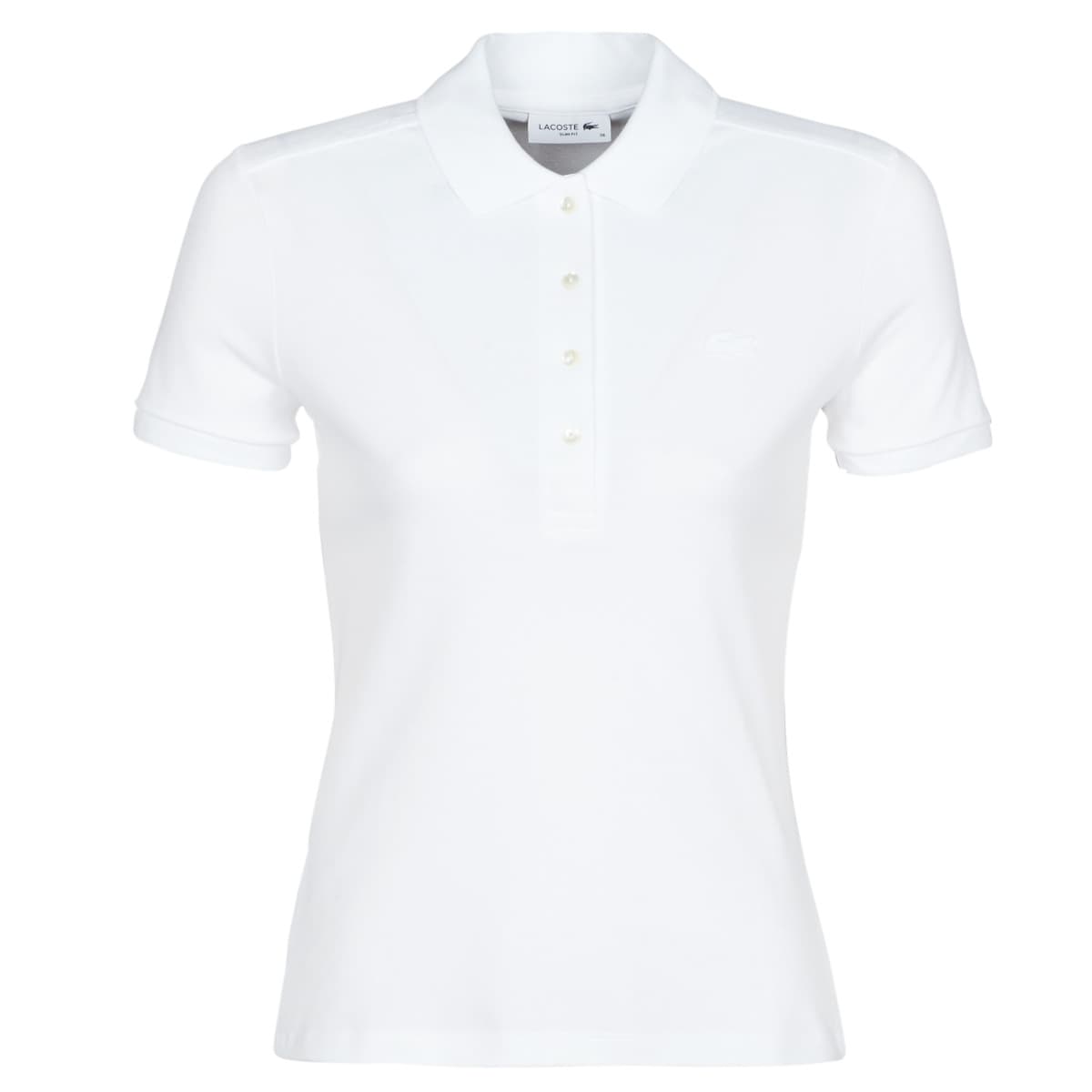 Women's Polo Shirts Lacoste White