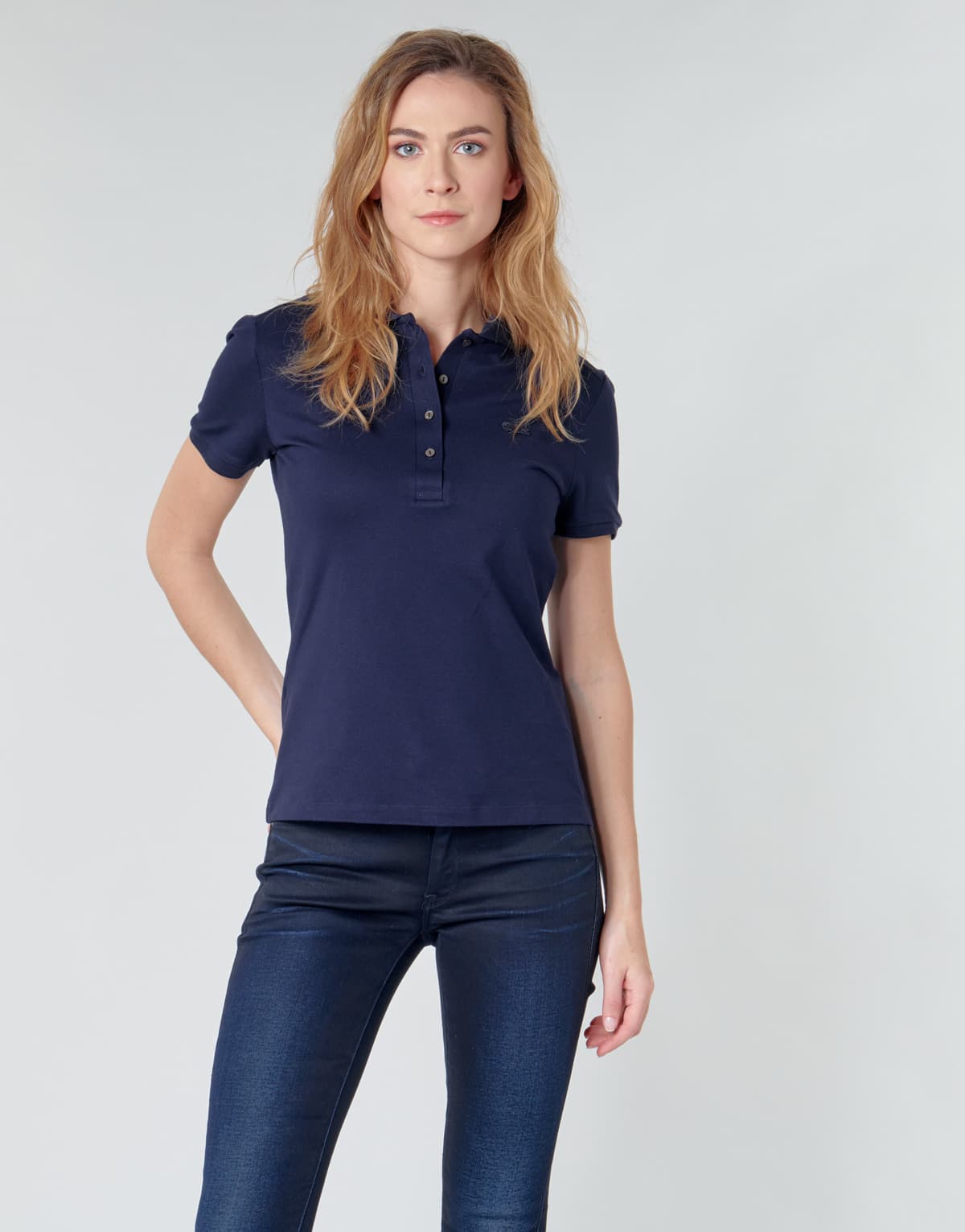 Women's Polo Shirts Lacoste Blue