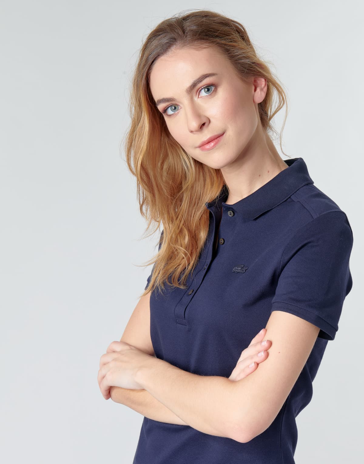 Women's Polo Shirts Lacoste Blue