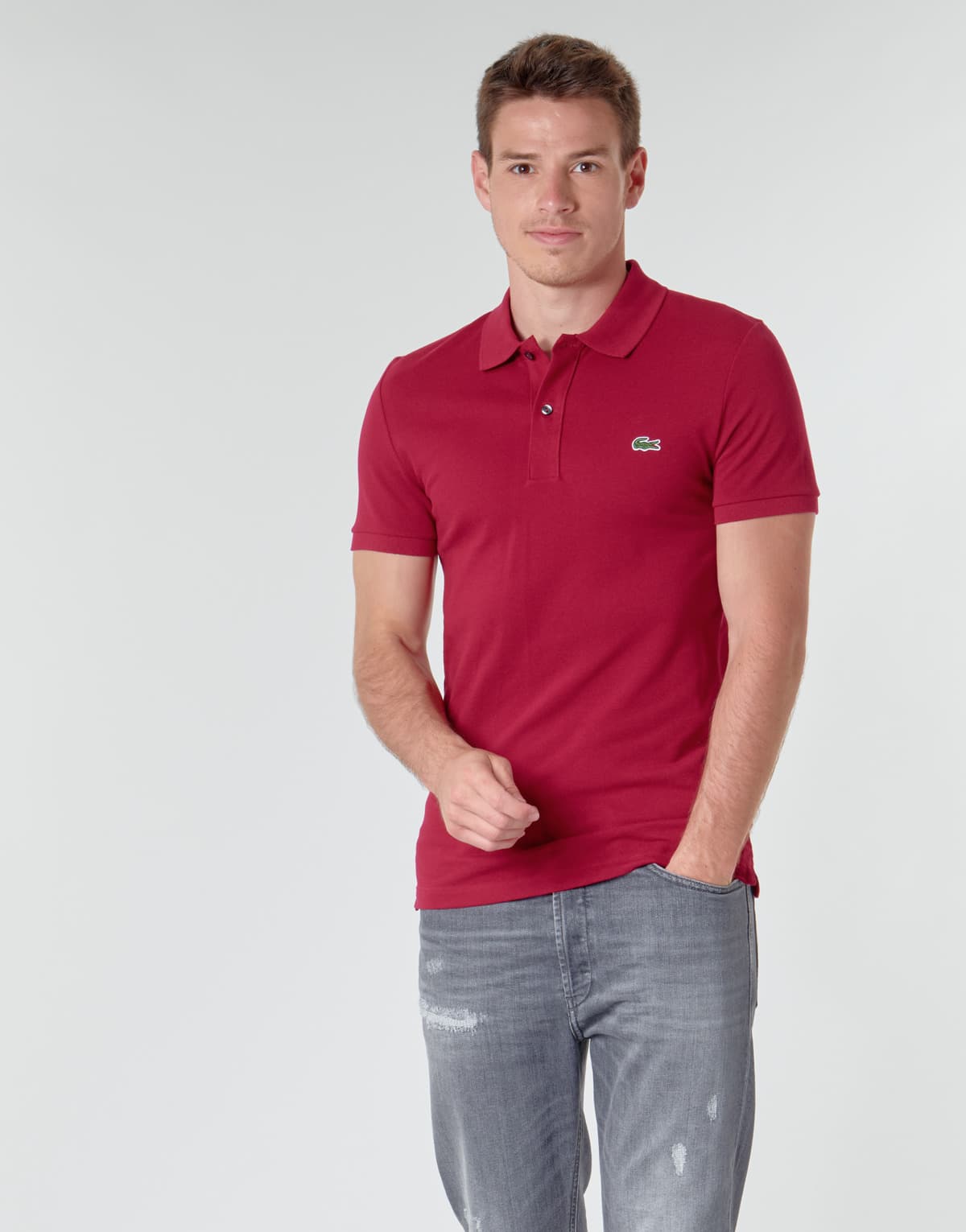 Men's Polo Shirts Lacoste Bordeaux