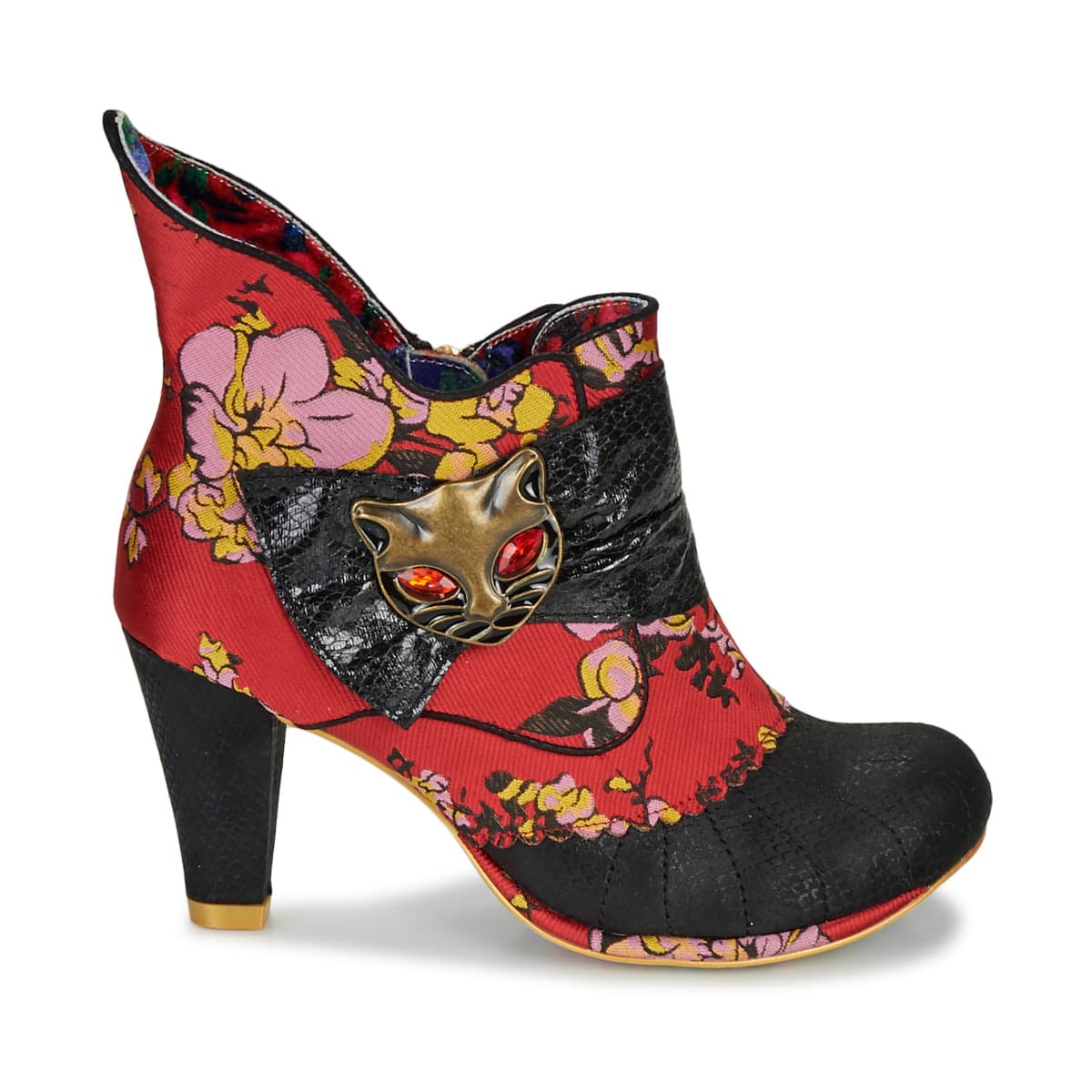 Women's Ankle Boots Irregular Choice Red