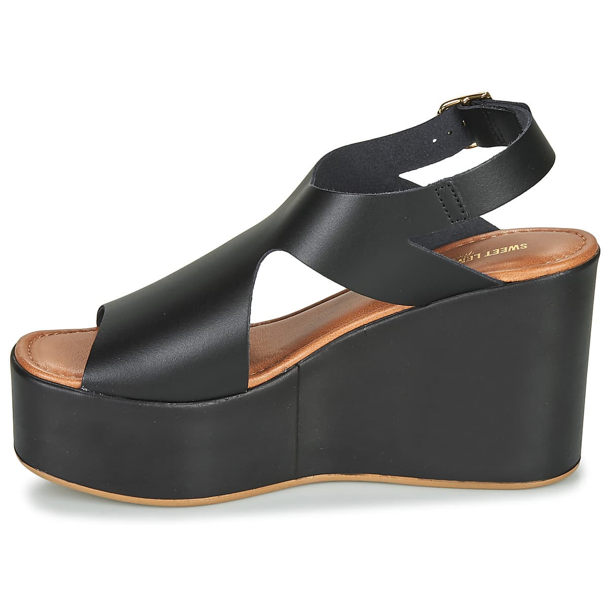 Women's Platforms Sweet Lemon Black