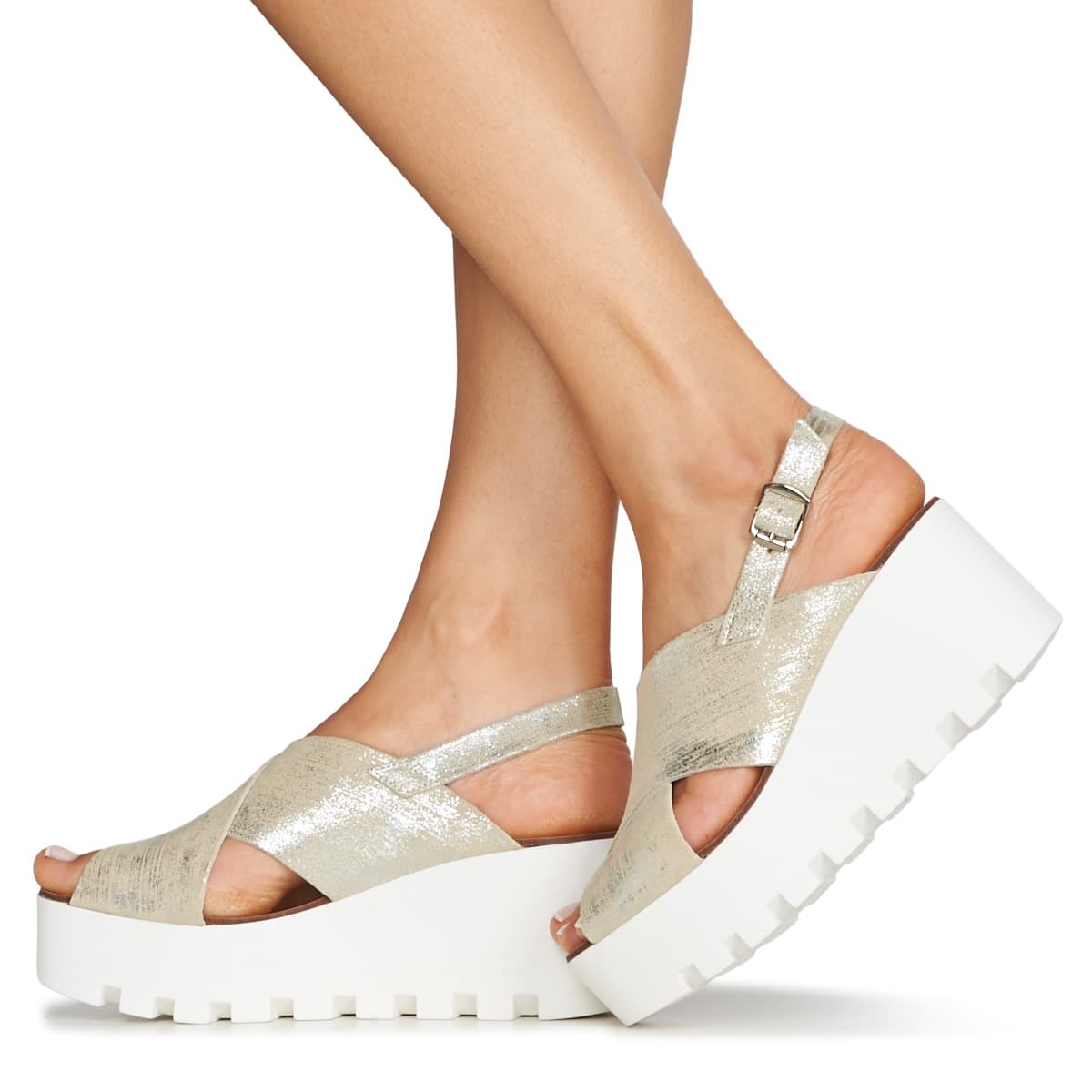 Women's Platforms Sweet Lemon Gold