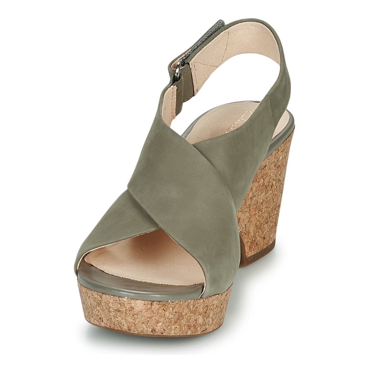 Women's Platforms Clarks Gray