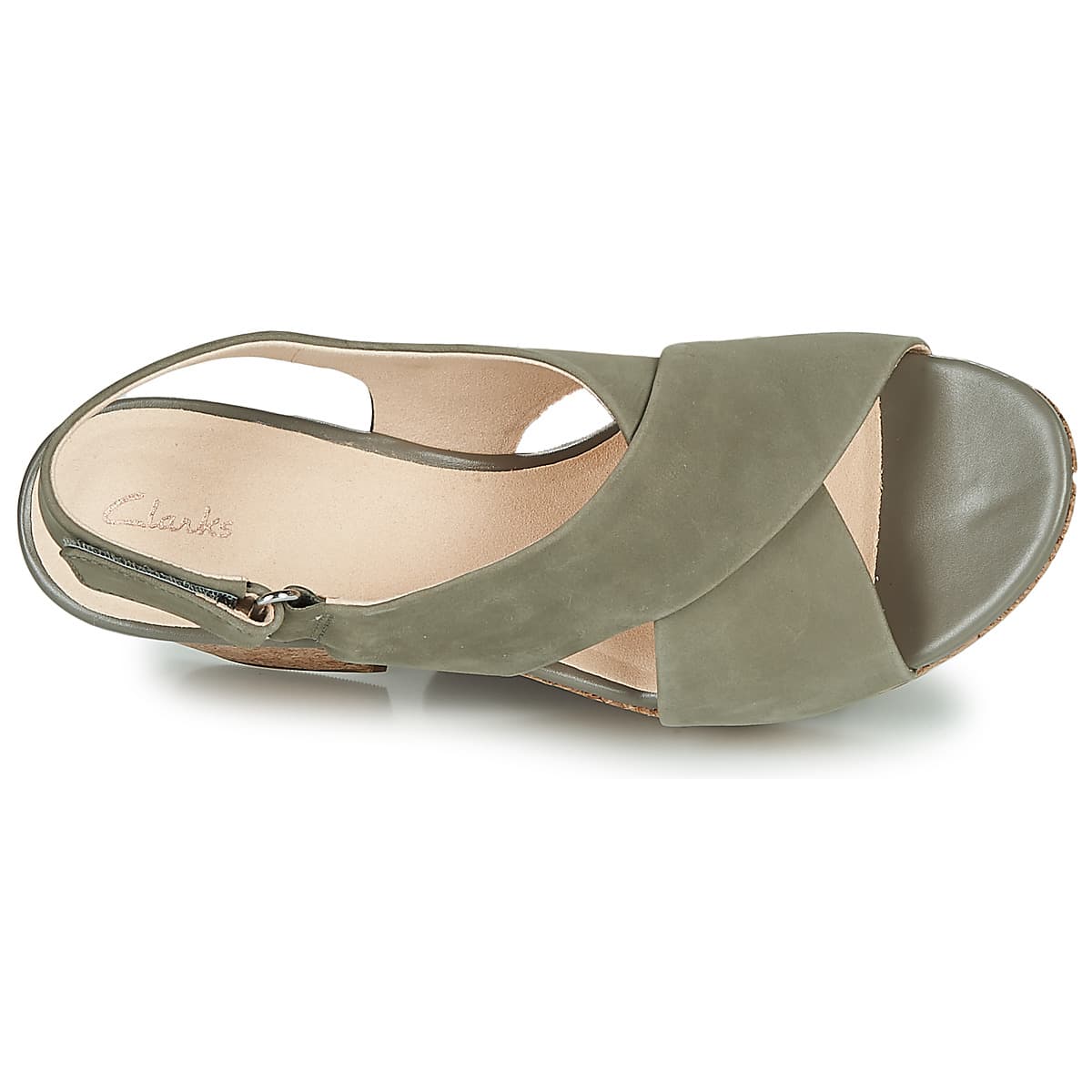 Women's Platforms Clarks Gray
