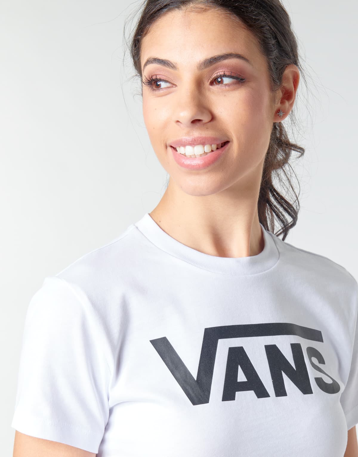 Women's T-Shirts Vans White