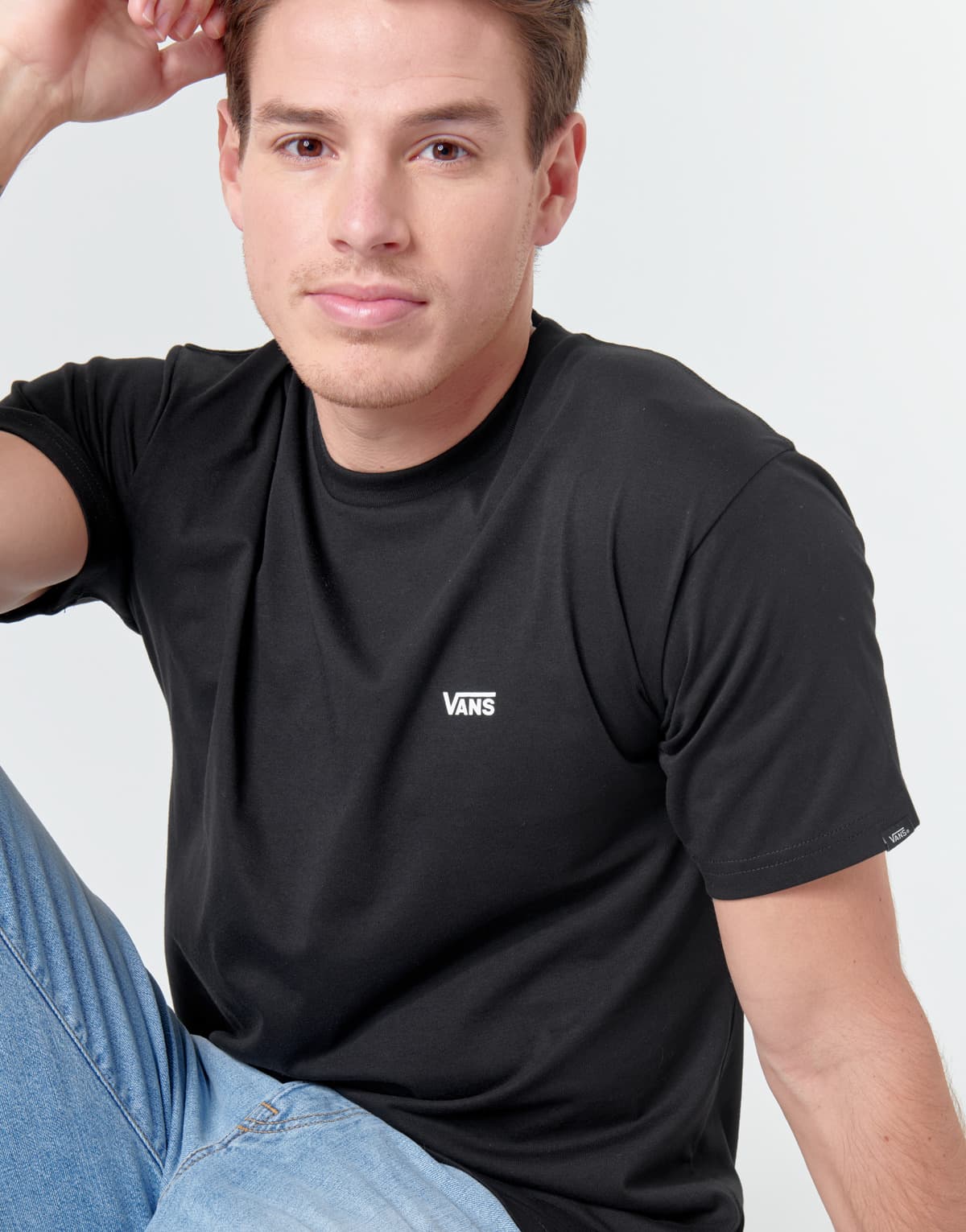 Men's T-Shirts Vans Black