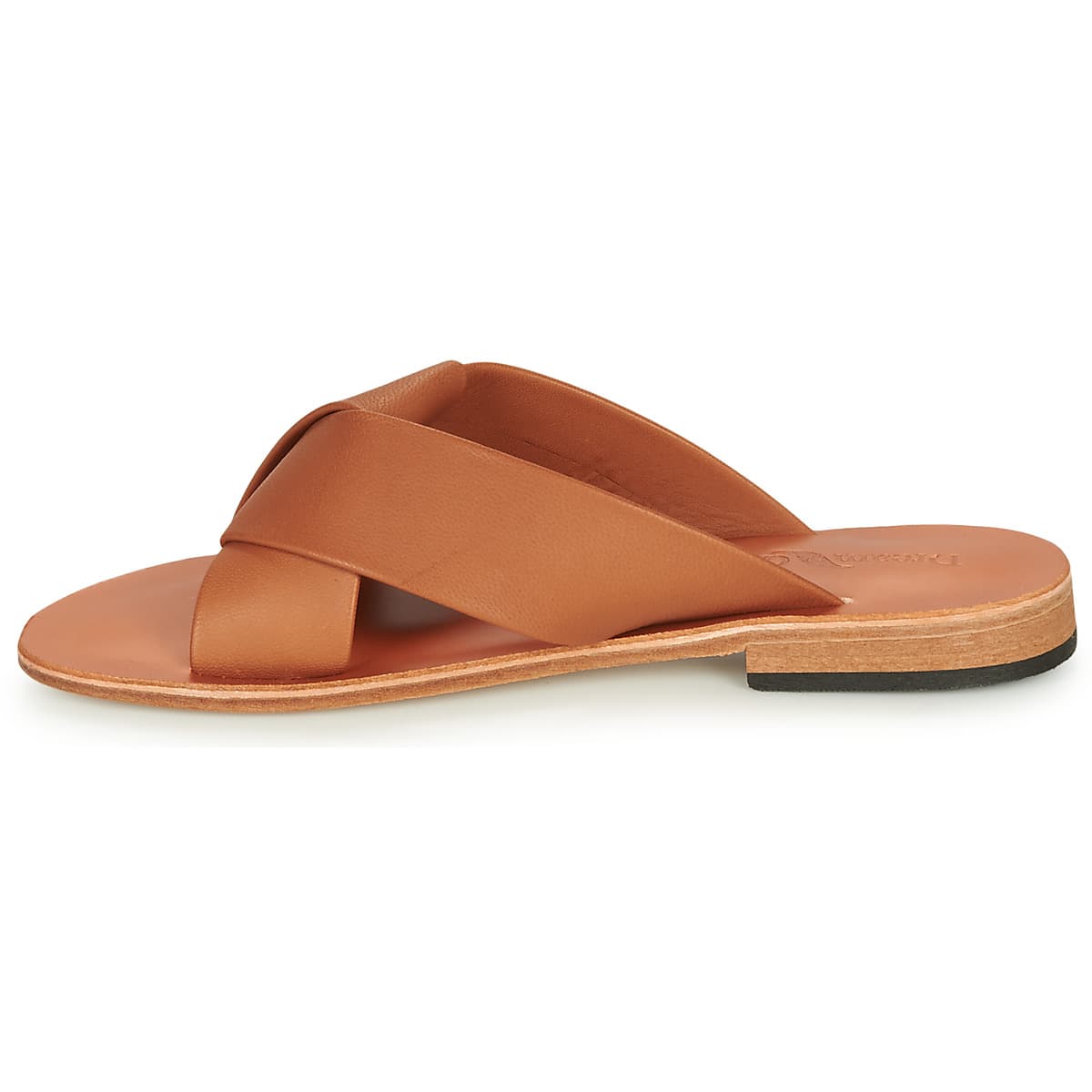 Women's Mules Dream in Green Brown