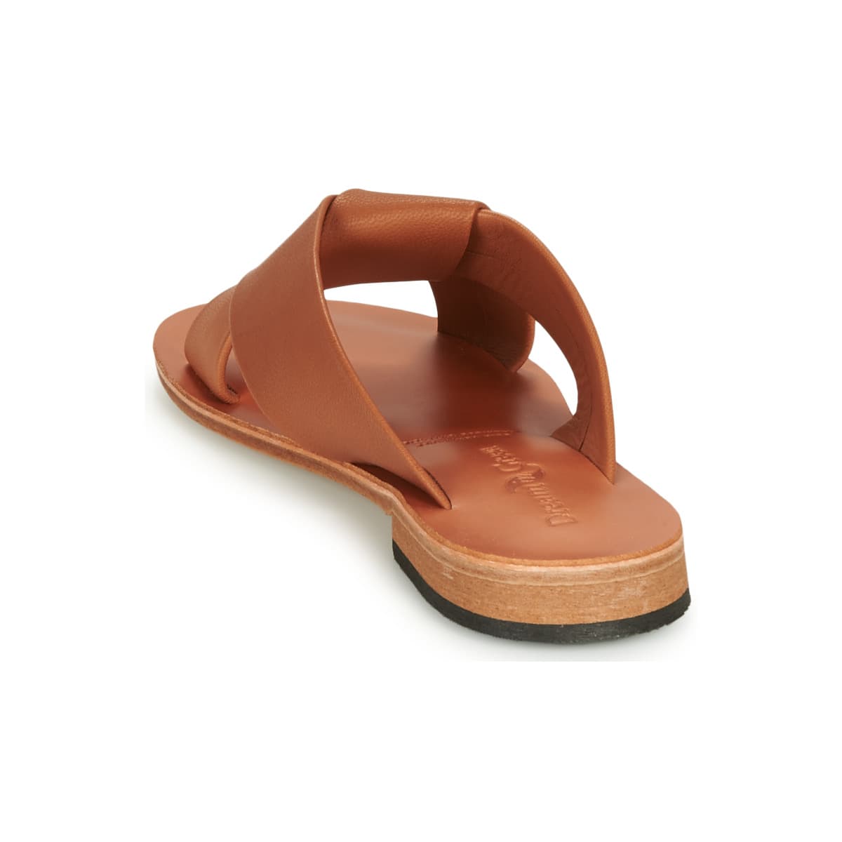 Women's Mules Dream in Green Brown