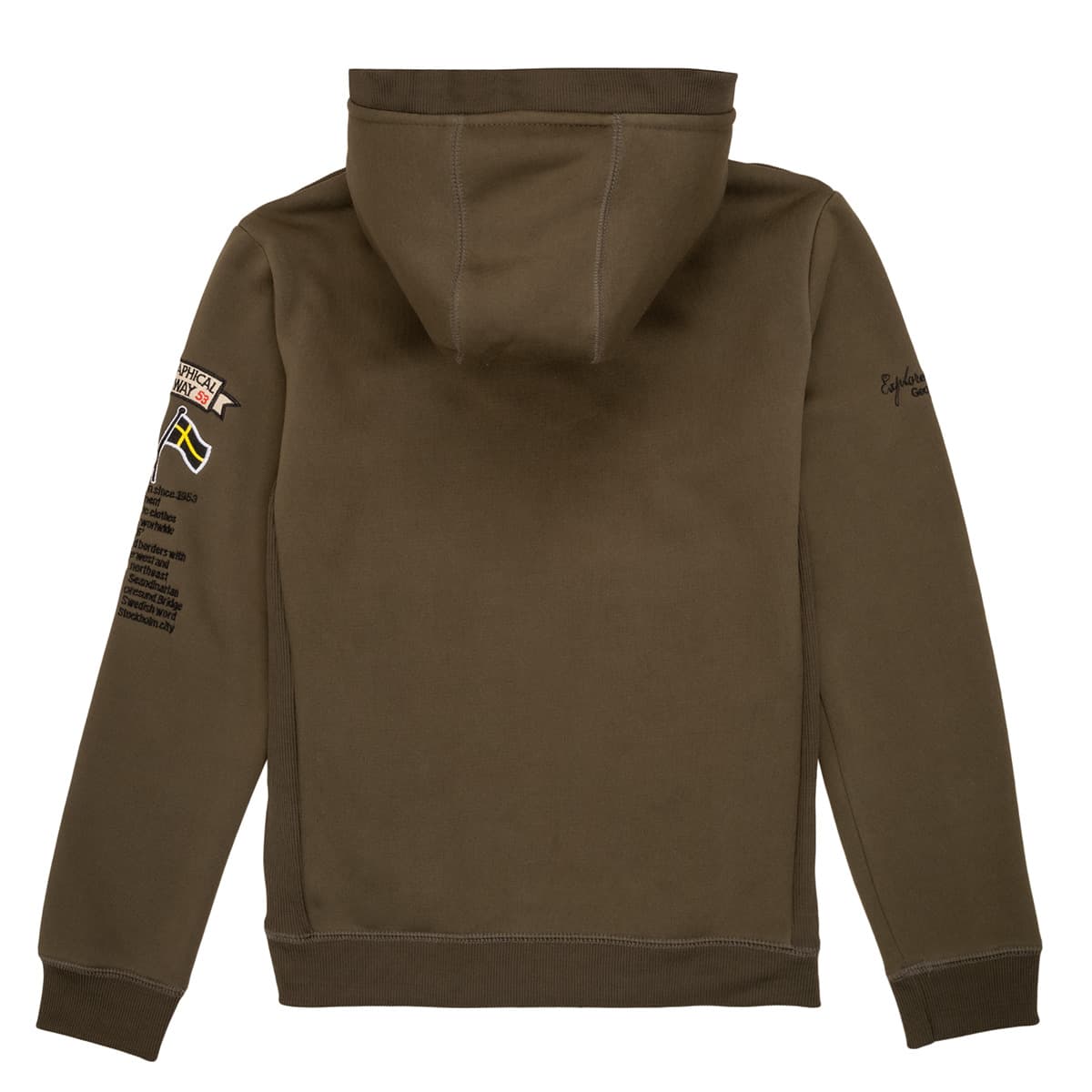 Boys' Hoodies & Sweatshirts Geographical Norway Khaki