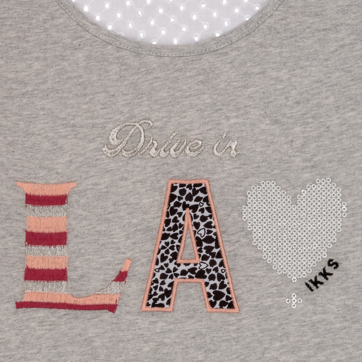 Girls' T-Shirts Ikks Gray