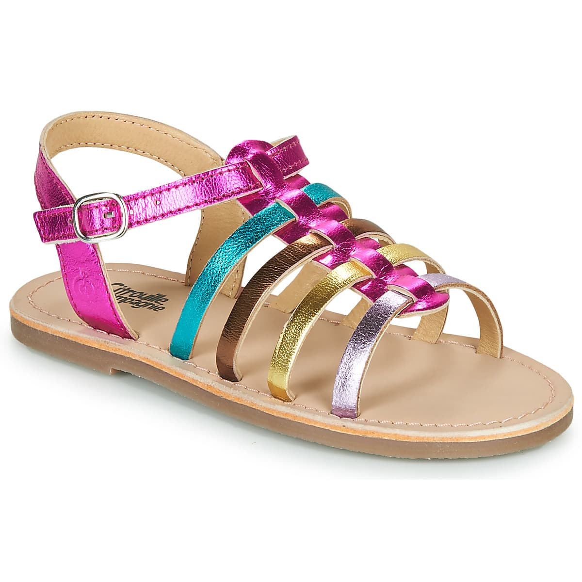 Girls' Sandals Citrouille et Compagnie Multicolor
