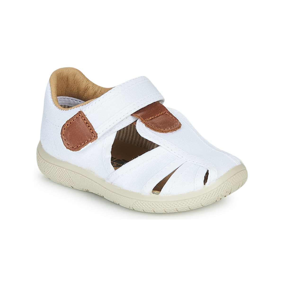 Boys' Sandals Citrouille et Compagnie White