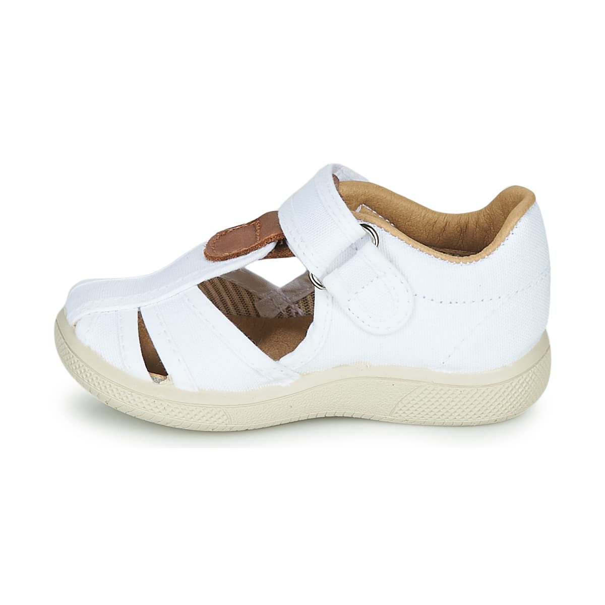 Boys' Sandals Citrouille et Compagnie White